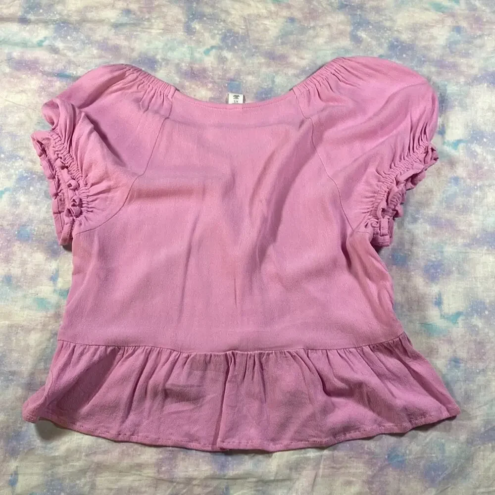 BP • Frilly Ruched Princess Top - Picture 8 of 10